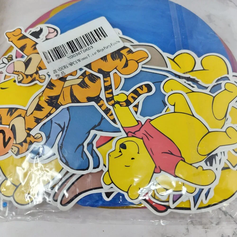 🎈 Disney Winnie the Pooh Party Supplies - Paper Flowers 🌼